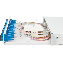 Buy Digitus Fiber Optic Splice Box 1U 12x SC OS2 Grey - Box - (Grey, Steel, OS2) in Cyprus, Nicosia, Limassol, Larnaka, Pafos