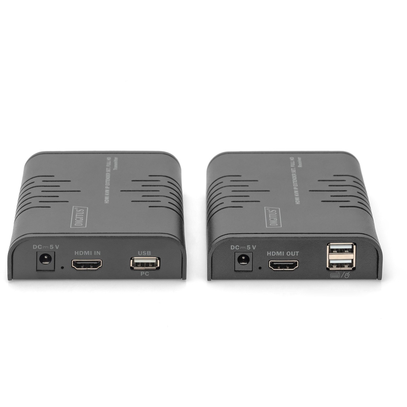 DIGITUS HDMI KVM IP Extender Set - Full HD 1080p60, Remote Display & Keyboard/Mouse over IP — Buy in Cyprus with Fast Delivery