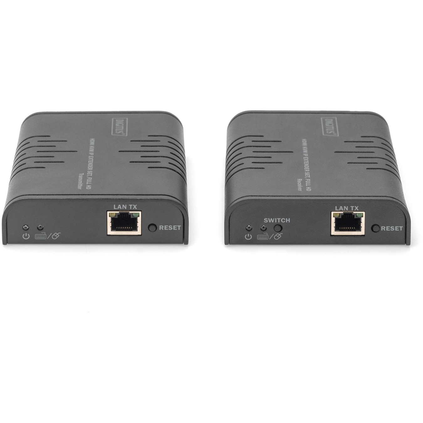 DIGITUS HDMI KVM IP Extender Set - Full HD 1080p60, Remote Display & Keyboard/Mouse over IP — Buy in Cyprus with Fast Delivery