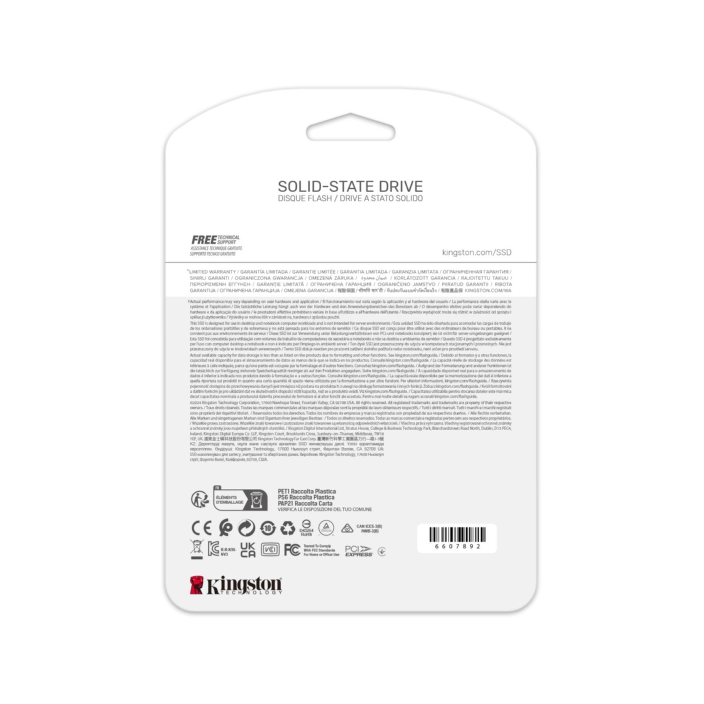 Kingston NV3 4TB M.2 NVMe SSD - PCIe Gen4 x4 6000/5000 MB/s - SNV3S/4000G (Boxed) — Buy in Cyprus with Fast Delivery