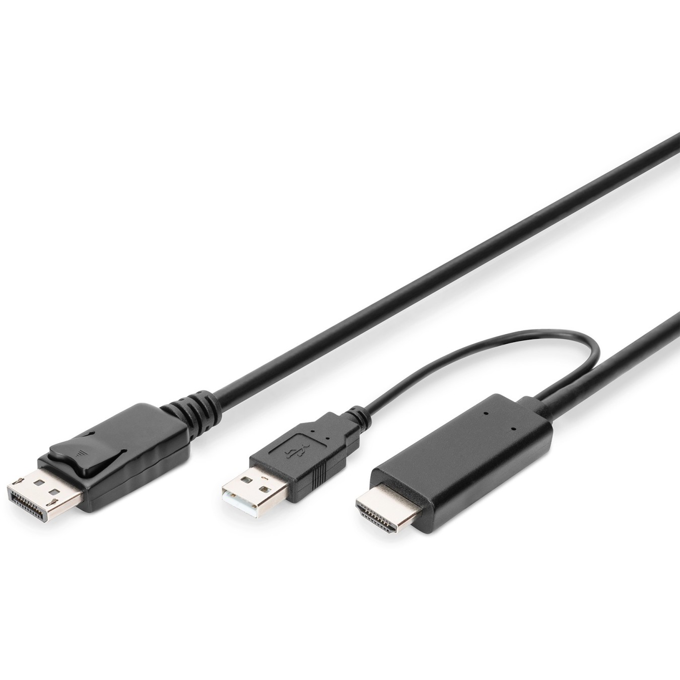 DIGITUS 4K HDMI to DisplayPort Adapter Cable - 2m — Buy in Cyprus with Fast Delivery