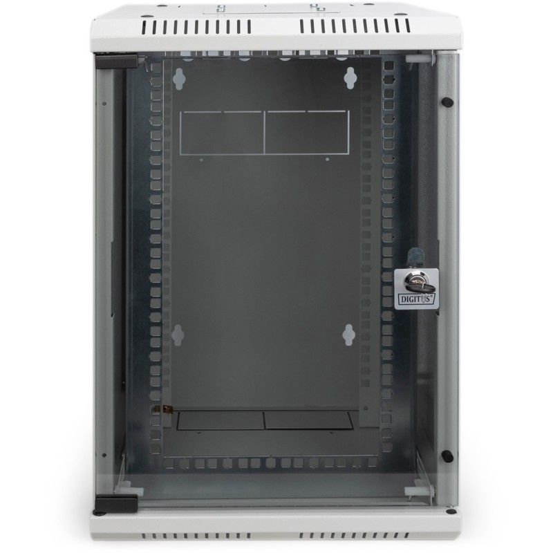 Buy DIGITUS 254 mm (10\") and 482.6 mm (19\") Kombi Wall-Mount Cabinet - 10U, Gr... in Cyprus, Nicosia, Limassol, Larnaka, Pafos