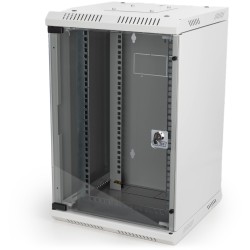 Buy DIGITUS 254 mm (10\") and 482.6 mm (19\") Kombi Wall-Mount Cabinet - 10U, Gr... in Cyprus, Nicosia, Limassol, Larnaka, Pafos