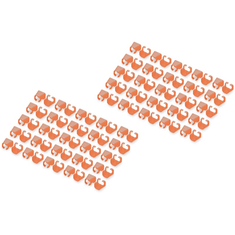 Buy Digitus Color Coding Clips for Patch Cables - Orange - 100 pcs in Cyprus, Nicosia, Limassol, Larnaka, Pafos