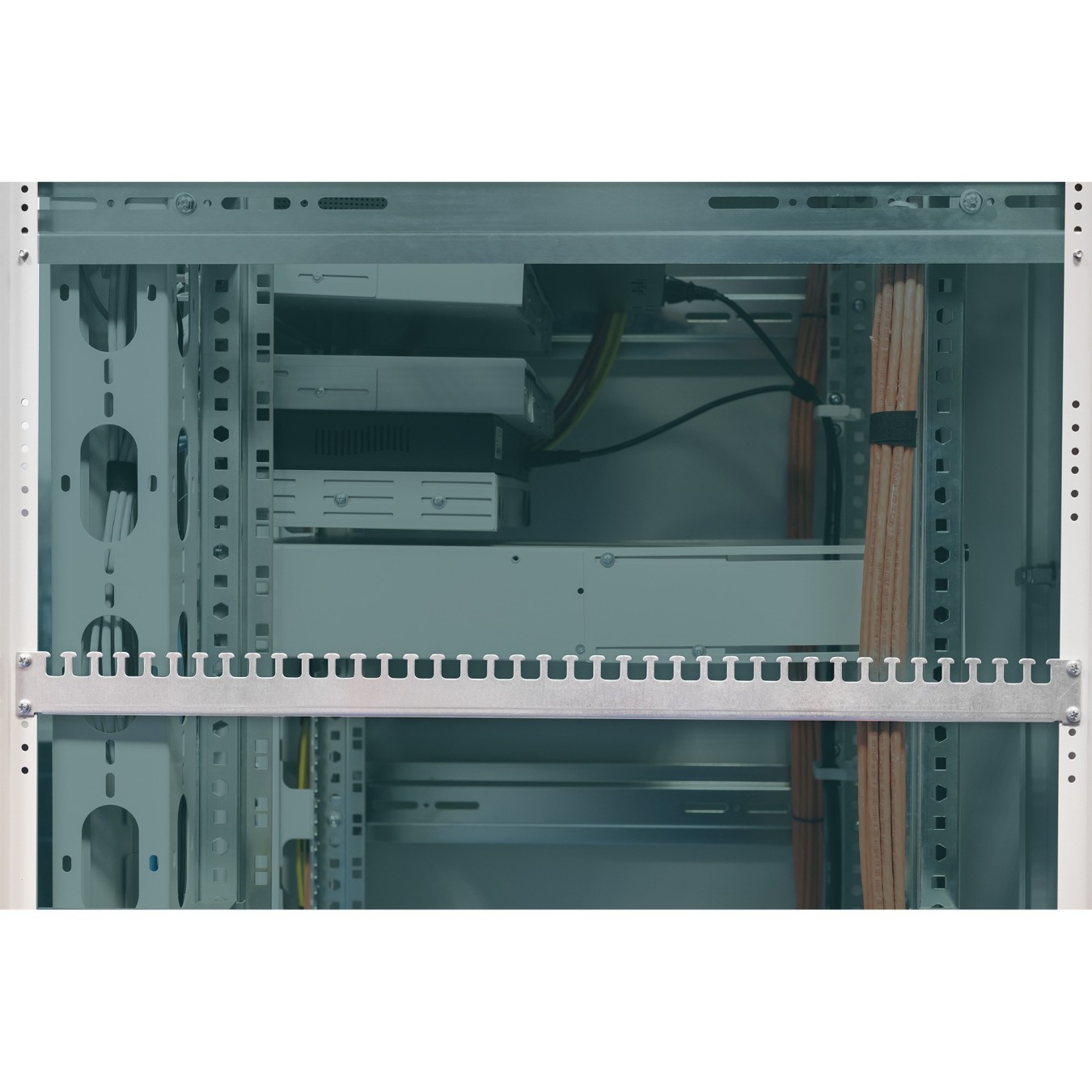 Digitus Cable Support Rail for 19-inch Racks Unique+Dynamic Basic - Black — Buy in Cyprus with Fast Delivery