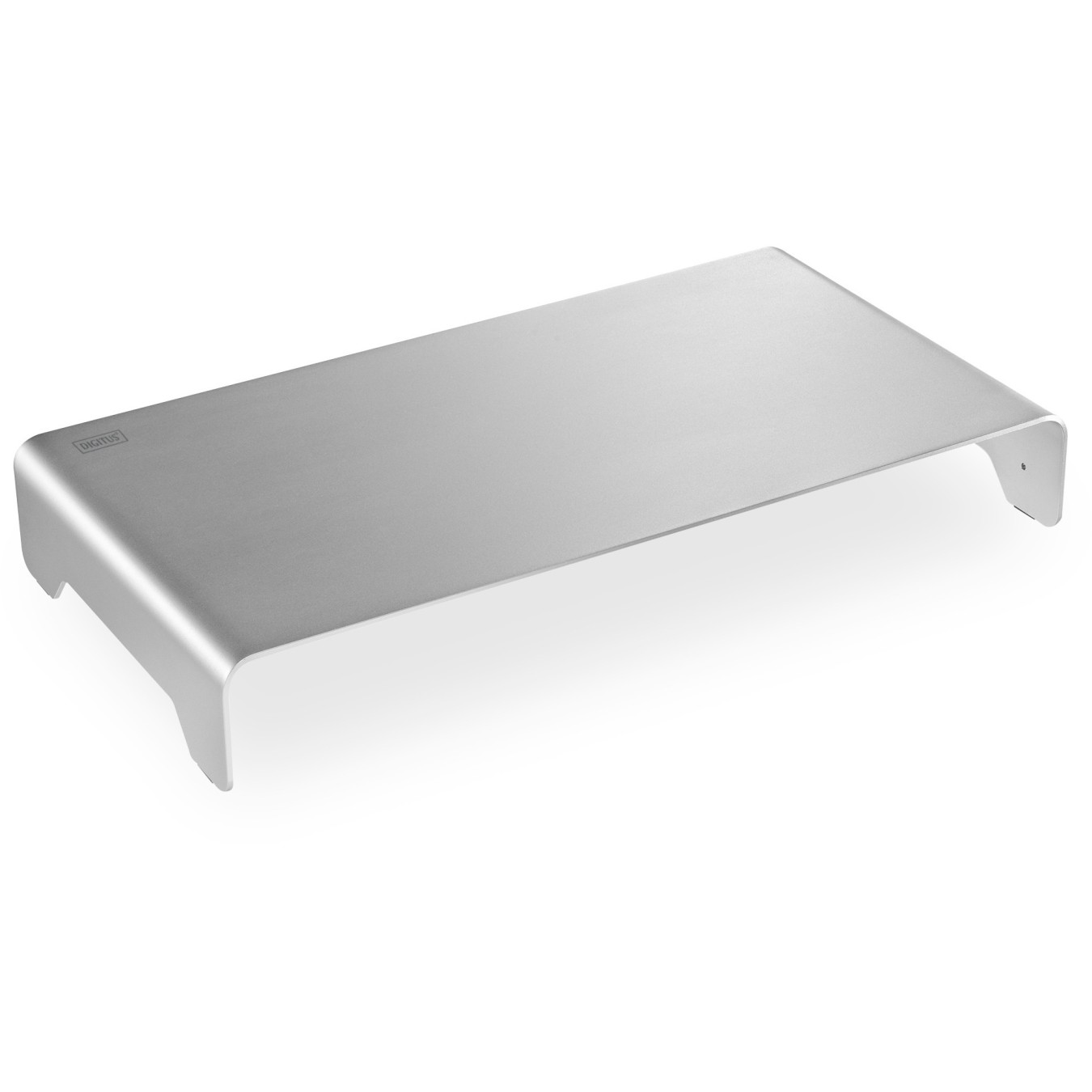 Digitus Aluminium Monitor Riser - Characteristics (Silver, 32-inch, 400x210x63 mm footprint, 10 kg capacity)