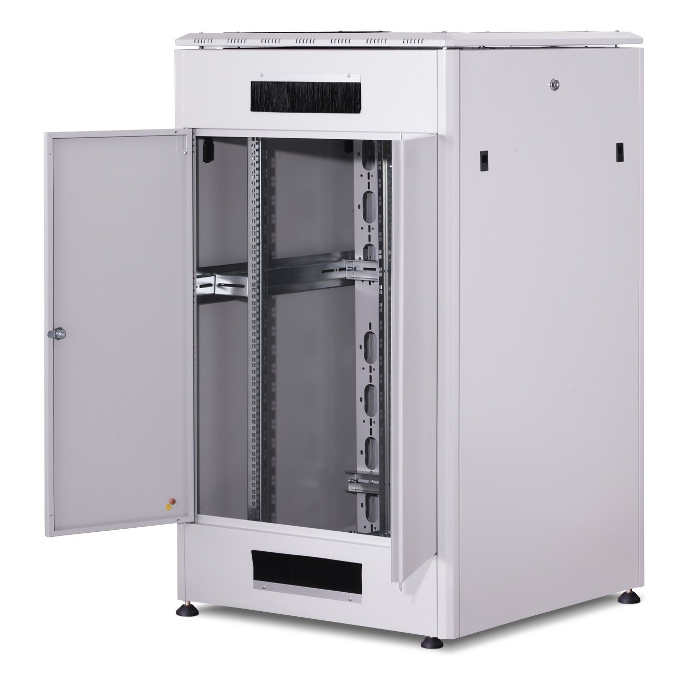 DIGITUS Netzwerkschrank Unique 26HE 1342x800x800 mm Grey - Unique 26HE - Grey, 1342x800x800 mm