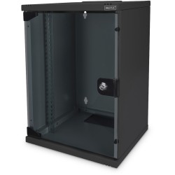 Buy DIGITUS Netzwerk-Set 254 mm (10')-9HE - 312 x 300 mm Wall-Mount Rack, 9U, Black in Cyprus, Nicosia, Limassol, Larnaka, Pafos
