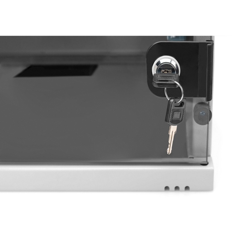 Buy DIGITUS SOHO 4U Wall Mount Cabinet - 540x400x241 mm - Grey - Unmounted in Cyprus, Nicosia, Limassol, Larnaka, Pafos