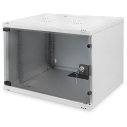 Buy Digitus SOHO Wall-Mount Cabinet 19" 7U 370x540x400mm Glass Door Grey (RAL 70... in Cyprus, Nicosia, Limassol, Larnaka, Pafos
