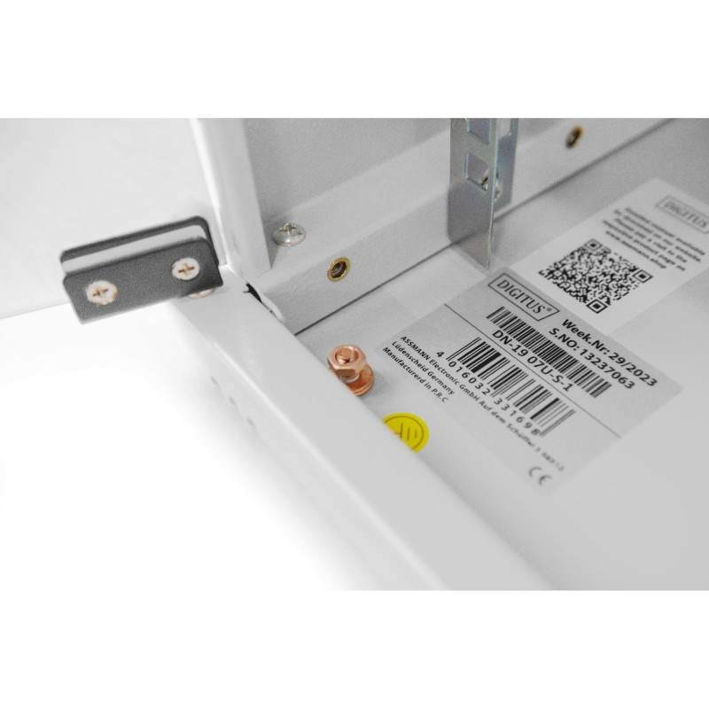 Buy Digitus SOHO Wall-Mount Cabinet 19" 7U 370x540x400mm Glass Door Grey (RAL 70... in Cyprus, Nicosia, Limassol, Larnaka, Pafos