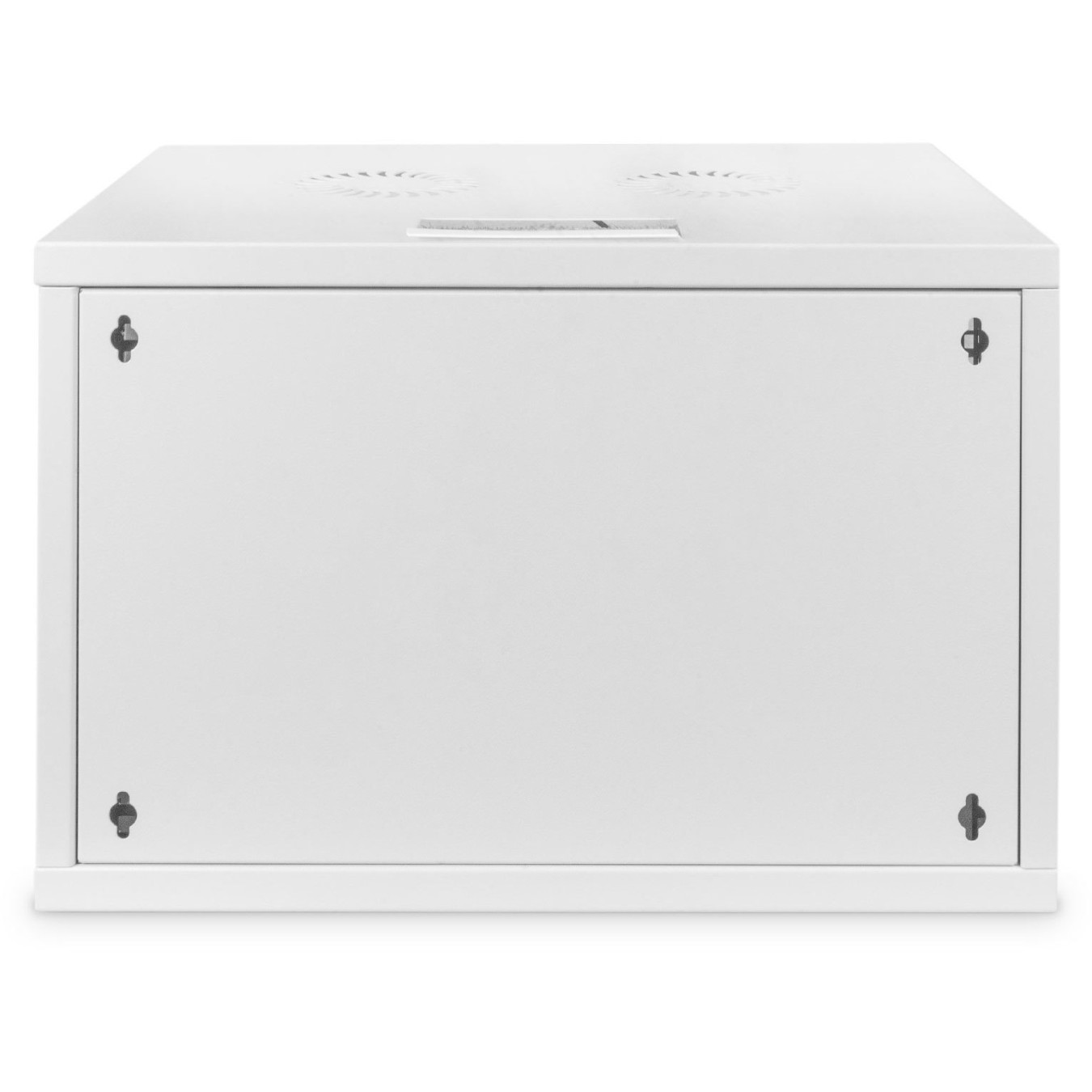 Digitus SOHO Wall-Mount Cabinet 19" 7U 370x540x400mm Glass Door Grey (RAL 7035) Unassembled — Buy in Cyprus with Fast Delivery