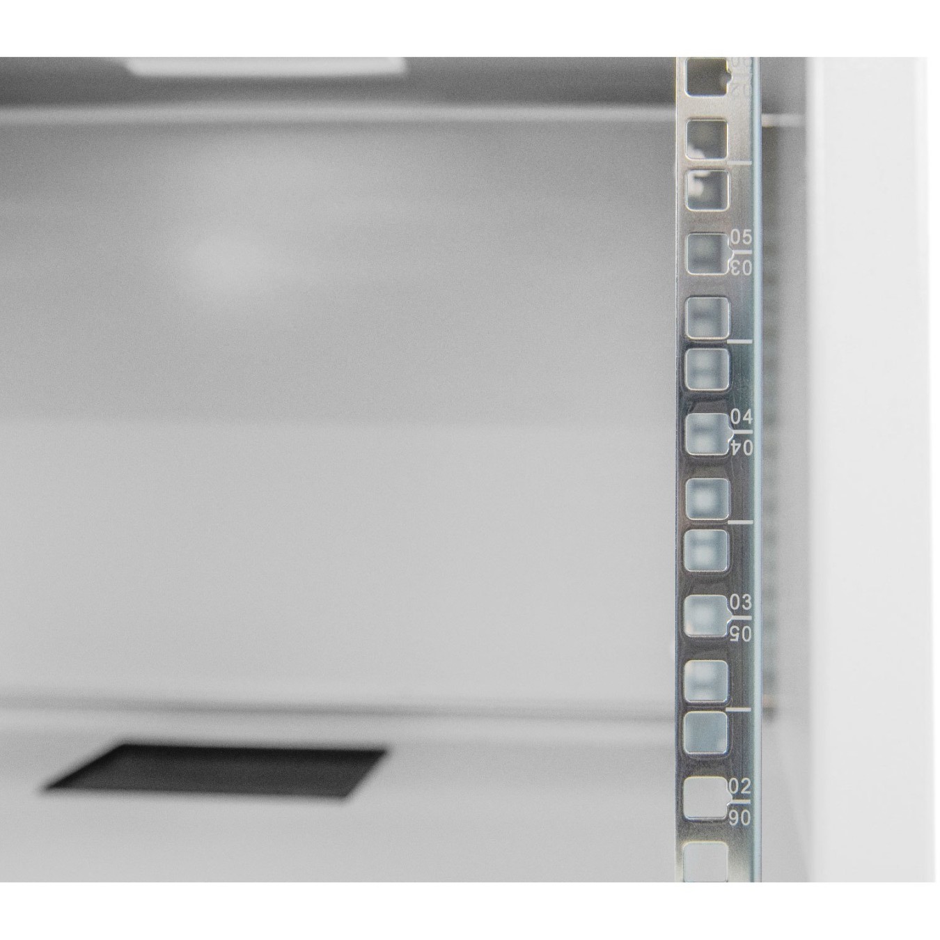 Digitus SOHO Wall-Mount Cabinet 19" 7U 370x540x400mm Glass Door Grey (RAL 7035) Unassembled — Buy in Cyprus with Fast Delivery