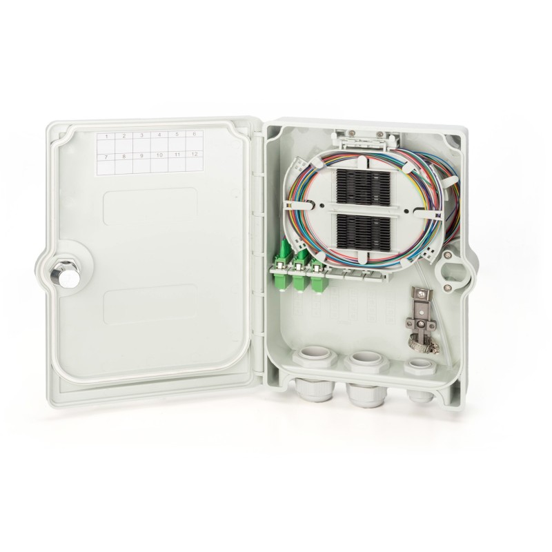 Buy DIGITUS FTTH Box OS2 12 Fibers LC APC - Characteristics (12 LC APC ports, ru... in Cyprus, Nicosia, Limassol, Larnaka, Pafos