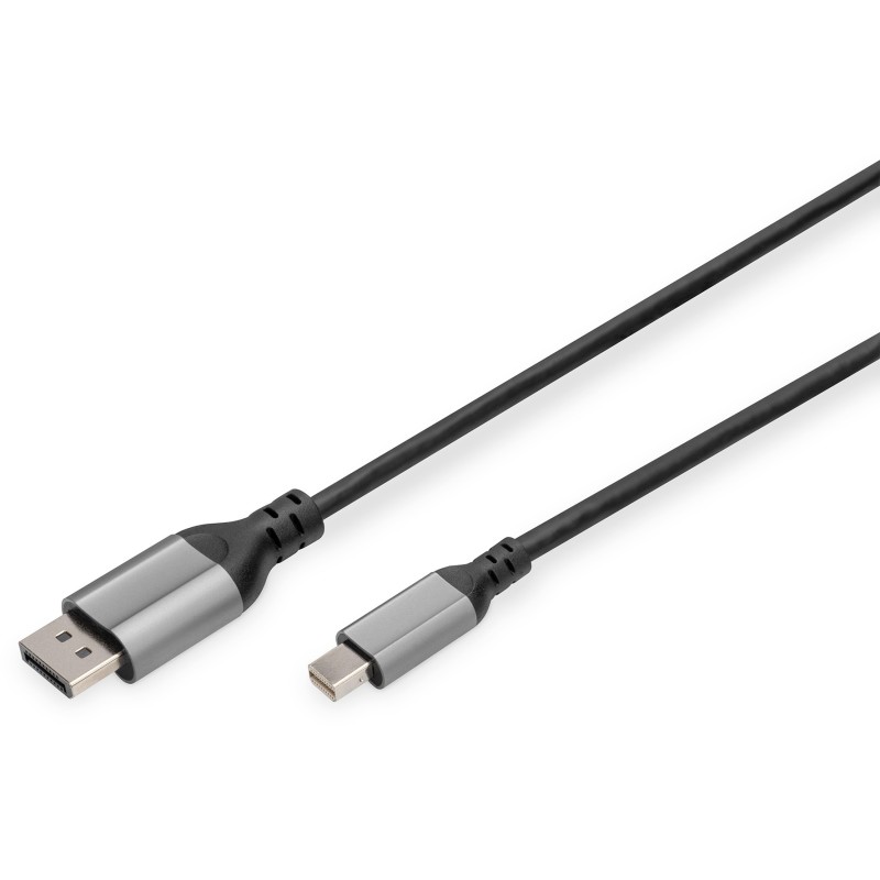 Buy DIGITUS DisplayPort Cable Mini DP to DP 8K 2m - Black in Cyprus, Nicosia, Limassol, Larnaka, Pafos