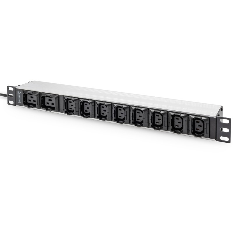 Buy Steckdosenleiste Aluminium PDU 1U - DIGITUS - 16A 230VAC 50-60Hz, 8x C13, 2x... in Cyprus, Nicosia, Limassol, Larnaka, Pafos