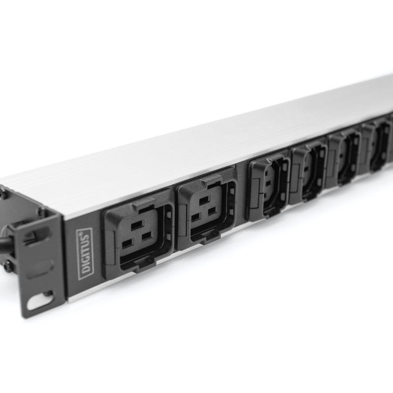 Buy Steckdosenleiste Aluminium PDU 1U - DIGITUS - 16A 230VAC 50-60Hz, 8x C13, 2x... in Cyprus, Nicosia, Limassol, Larnaka, Pafos