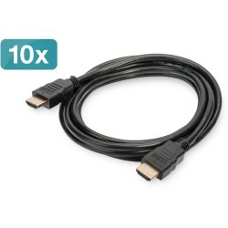 Buy DIGITUS HDMI Cable with Ethernet 4K UHD - Characteristics (3m, HDMI 2.0, Eth... in Cyprus, Nicosia, Limassol, Larnaka, Pafos