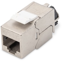 Buy DIGITUS Keystone Jack Cat6a RJ45 - LSA termination, shielded 500MHz in Cyprus, Nicosia, Limassol, Larnaka, Pafos