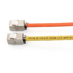 Buy DIGITUS Keystone Jack Cat6a RJ45 - LSA termination, shielded 500MHz in Cyprus, Nicosia, Limassol, Larnaka, Pafos