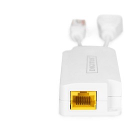 Buy DIGITUS USB-A 5V PoE Splitter - White, 0.124 m cable, IP40, 0-40 °C in Cyprus, Nicosia, Limassol, Larnaka, Pafos