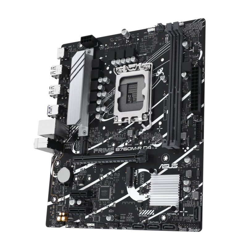 Buy ASUS Prime B760M-R D4 - LGA1700 Micro-ATX Motherboard - Intel B760, DDR4, Up... in Cyprus, Nicosia, Limassol, Larnaka, Pafos