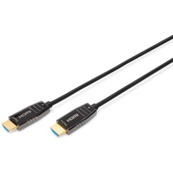 Buy DIGITUS HDMI AOC Hybrid Fiber Cable UHD 8K 30m - Black in Cyprus, Nicosia, Limassol, Larnaka, Pafos