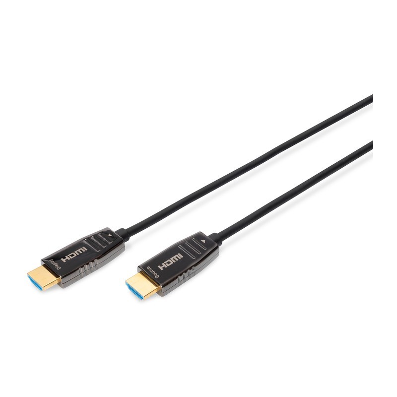 Buy DIGITUS HDMI AOC Hybrid Fiber Cable UHD 8K 30m - Black in Cyprus, Nicosia, Limassol, Larnaka, Pafos