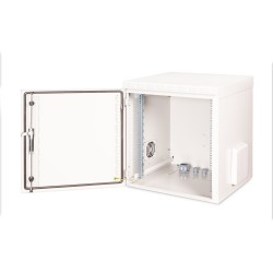 Buy Rack Cabinet 19' 12U Digitus Outdoor IP55 713x600x600 mm - Color Grey (RAL 7... in Cyprus, Nicosia, Limassol, Larnaka, Pafos