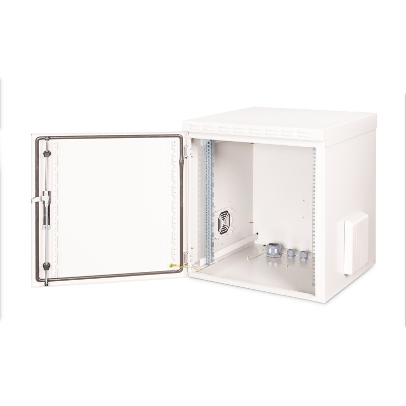 Buy Rack Cabinet 19' 12U Digitus Outdoor IP55 713x600x600 mm - Color Grey (RAL 7... in Cyprus, Nicosia, Limassol, Larnaka, Pafos