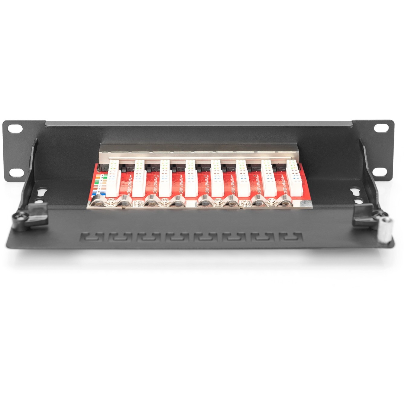 DIGITUS CAT 6A Patch Panel - Shielded - Black - 19-inch Rack-Mount — Buy in Cyprus with Fast Delivery