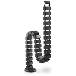 Buy DIGITUS Cable Channel - Black, 1.3 m - Flexible and Adjustable in Cyprus, Nicosia, Limassol, Larnaka, Pafos