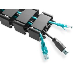 Buy DIGITUS Cable Channel - Black, 1.3 m - Flexible and Adjustable in Cyprus, Nicosia, Limassol, Larnaka, Pafos
