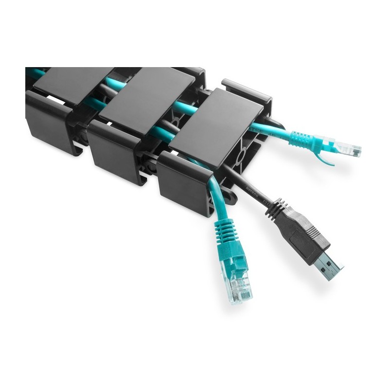 Buy DIGITUS Cable Channel - Black, 1.3 m - Flexible and Adjustable in Cyprus, Nicosia, Limassol, Larnaka, Pafos
