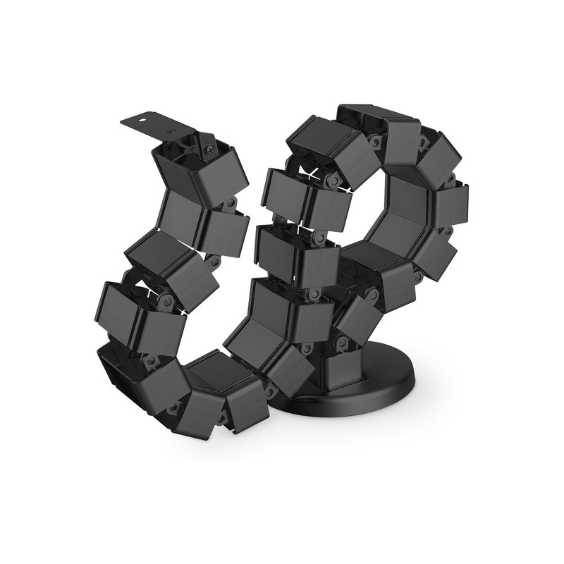 Buy DIGITUS Cable Channel - Black, 1.3 m - Flexible and Adjustable in Cyprus, Nicosia, Limassol, Larnaka, Pafos