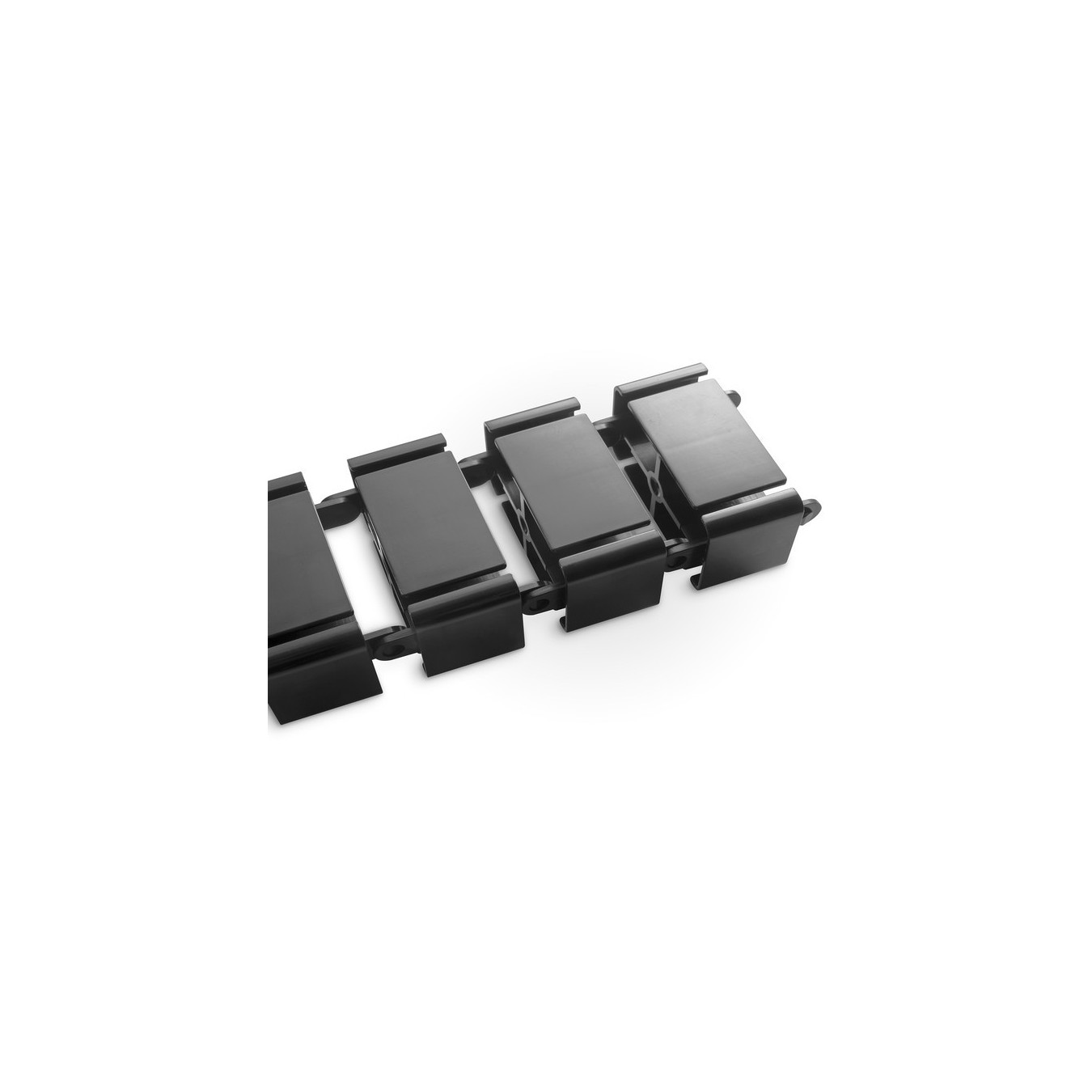 DIGITUS Cable Channel - Black, 1.3 m - Flexible and Adjustable — Buy in Cyprus with Fast Delivery