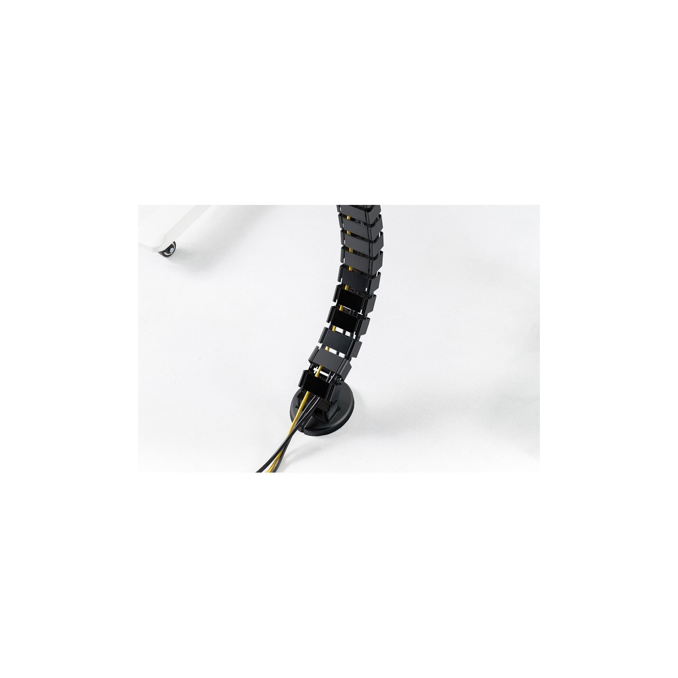 DIGITUS Cable Channel - Black, 1.3 m - Flexible and Adjustable — Buy in Cyprus with Fast Delivery