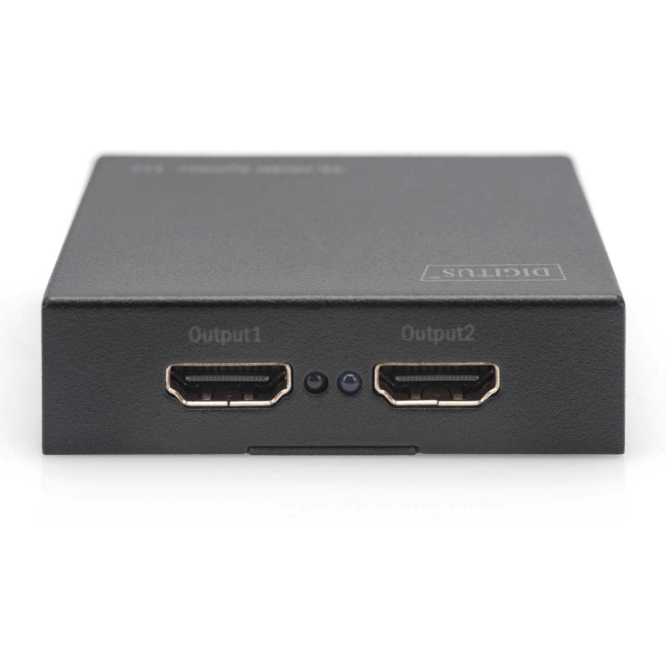 DIGITUS HDMI 1x2 Splitter 4K up to 2 Monitors - Black — Buy in Cyprus with Fast Delivery