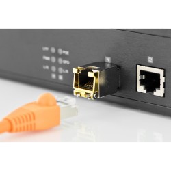 Buy DIGITUS Mini GBIC Copper SFP Module - 10 Gbps RJ45 - MSA Compliant, Hot-Plug... in Cyprus, Nicosia, Limassol, Larnaka, Pafos