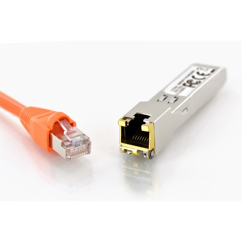 Buy DIGITUS Mini GBIC Copper SFP Module - 10 Gbps RJ45 - MSA Compliant, Hot-Plug... in Cyprus, Nicosia, Limassol, Larnaka, Pafos