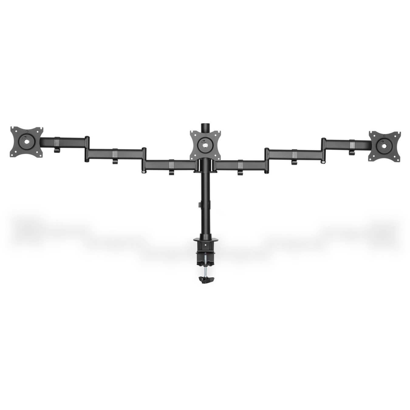 Desk Mount for 3 Monitors up to 27in - DA-90362 - Desk Clamp Arm, Triple Arm, 8 kg/arm — Buy in Cyprus with Fast Delivery