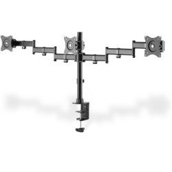 Buy Desk Mount for 3 Monitors up to 27in - DA-90362 - Desk Clamp Arm, Triple Arm... in Cyprus, Nicosia, Limassol, Larnaka, Pafos