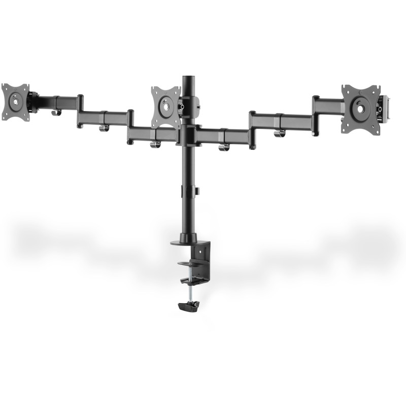 Buy Desk Mount for 3 Monitors up to 27in - DA-90362 - Desk Clamp Arm, Triple Arm... in Cyprus, Nicosia, Limassol, Larnaka, Pafos