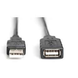 Buy DIGITUS USB 2.0 USB A Extension Cable - A to A (Male/Female) - Black, 15 m in Cyprus, Nicosia, Limassol, Larnaka, Pafos