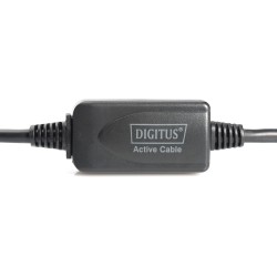 Buy DIGITUS USB 2.0 USB A Extension Cable - A to A (Male/Female) - Black, 15 m in Cyprus, Nicosia, Limassol, Larnaka, Pafos