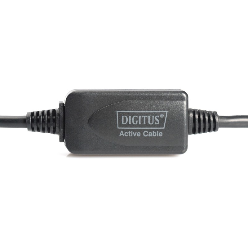 Buy DIGITUS USB 2.0 USB A Extension Cable - A to A (Male/Female) - Black, 15 m in Cyprus, Nicosia, Limassol, Larnaka, Pafos
