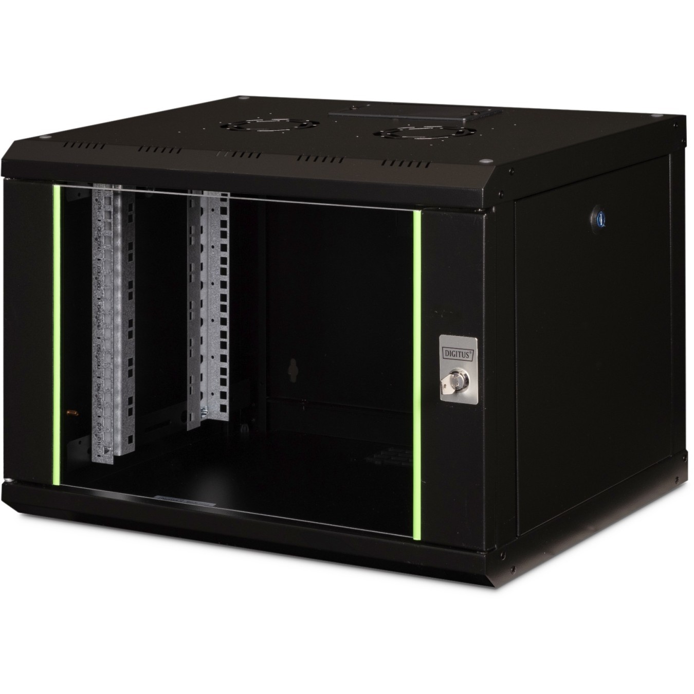 DIGITUS Wall-Mount Rack Cabinet Unique 7U 420x600x450mm Black — Buy in Cyprus with Fast Delivery