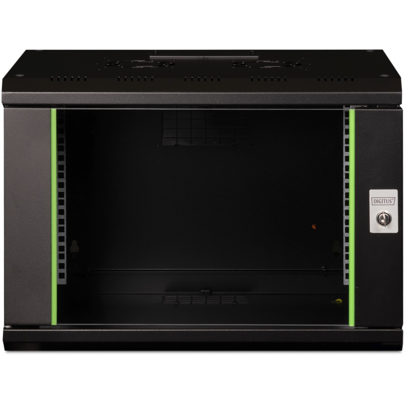 DIGITUS Wall-Mount Rack Cabinet Unique 7U 420x600x450mm Black — Buy in Cyprus with Fast Delivery