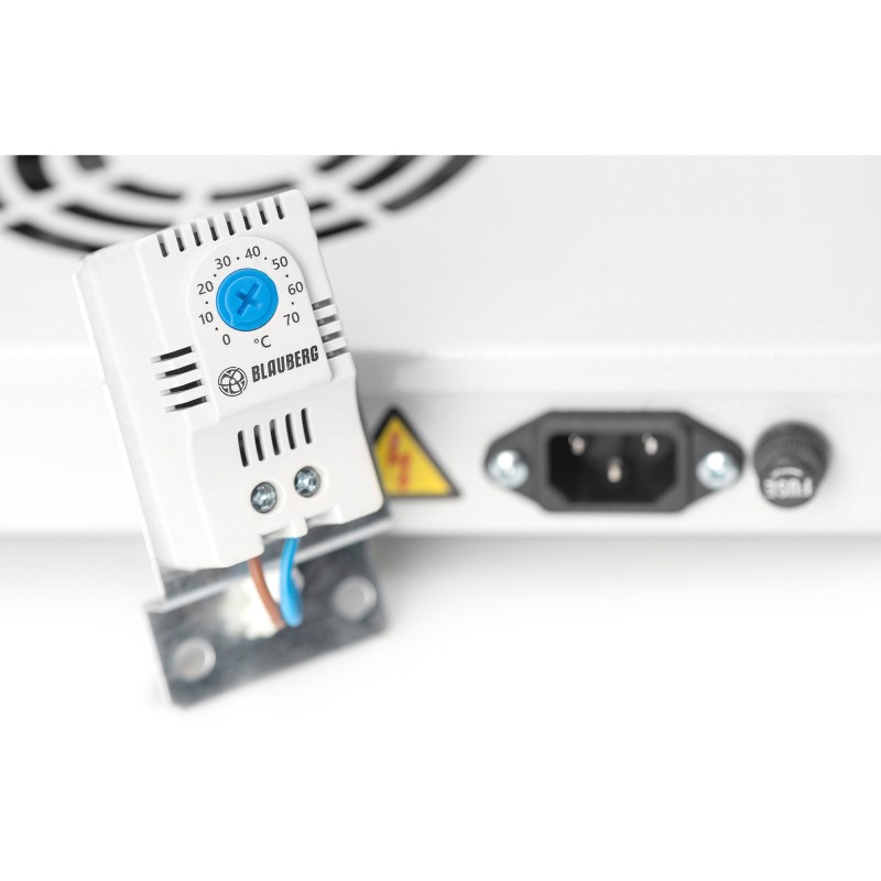 Buy DIGITUS Insertion Ventilation Unit with 2 Fans - Grey in Cyprus, Nicosia, Limassol, Larnaka, Pafos