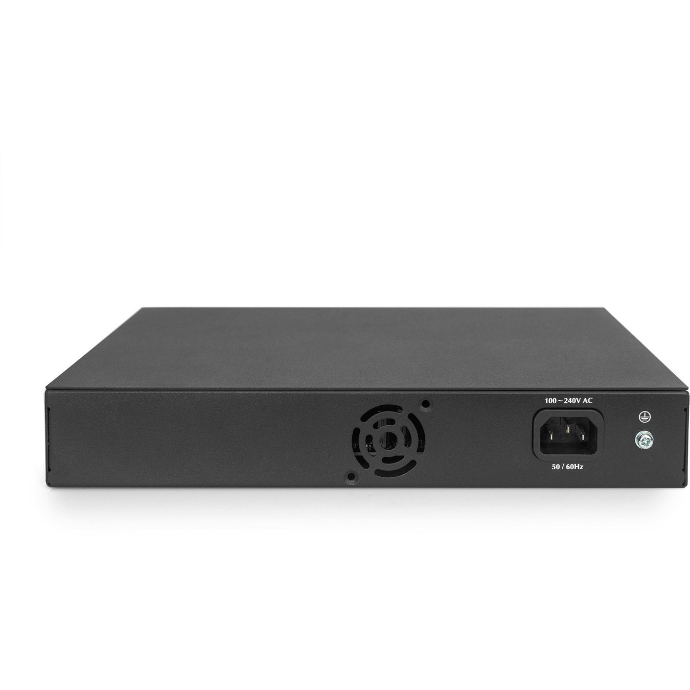 DIGITUS Switch 16-Port Gigabit - 19" Rackmount Unmanaged - Black — Buy in Cyprus with Fast Delivery